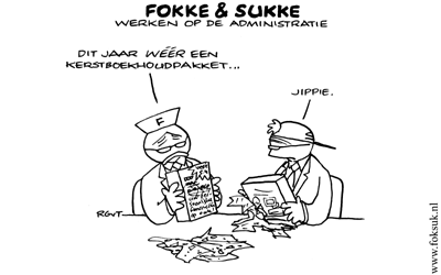 Cartoon administratie